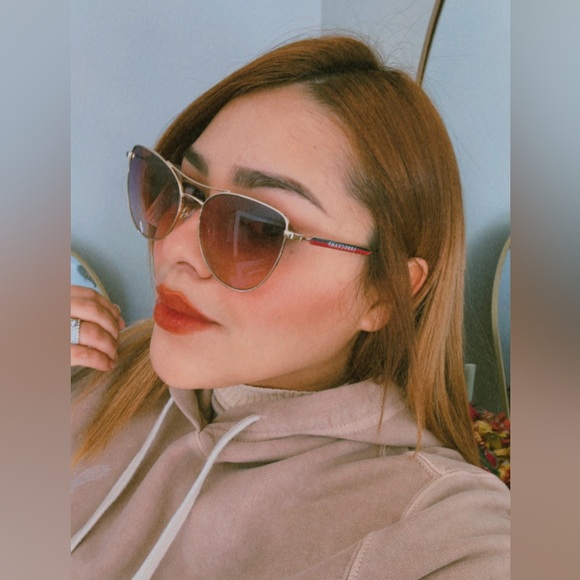 SALE💐LONGCHAMP aviator cat eye purple sunglasses ✨ - Picture 16 of 16